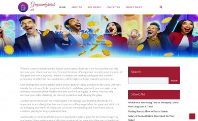 grapeandgrainbar.com screenshot