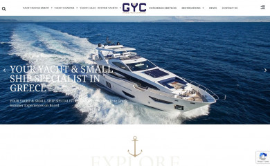 greeceyachtscharters.com screenshot