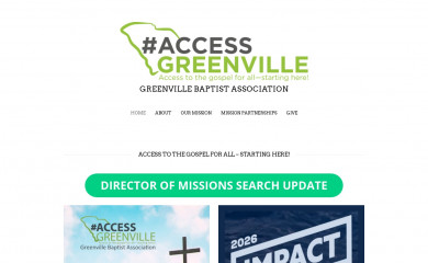 greenvillebaptist.org screenshot