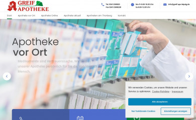 greif-apo-leipzig.de screenshot