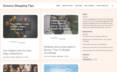 groceryshoppingtips.info screenshot