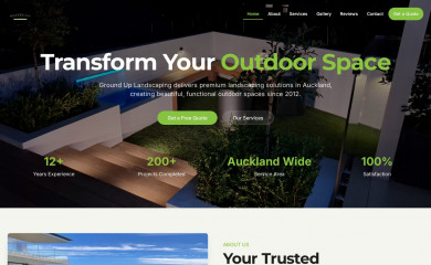 grounduplandscaping.co.nz screenshot