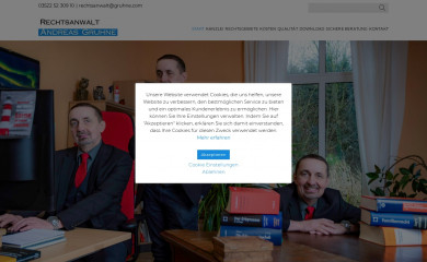 gruhne.com screenshot