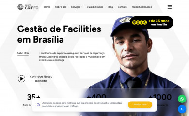 grupogriffo.com.br screenshot