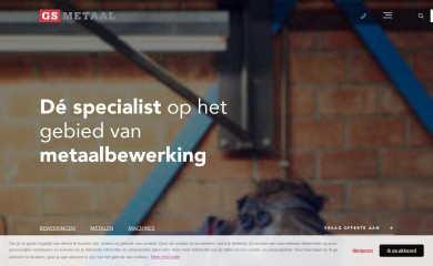 gsmetaal.nl screenshot