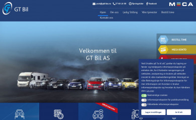 gtbilas.no screenshot