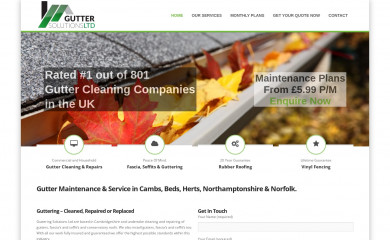 guttersolutionsltd.co.uk screenshot