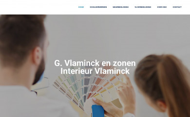 gvlaminckinterieur.be screenshot