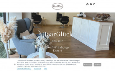 haarglueck-fulda.de screenshot