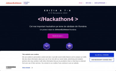 hackathon4health.ro screenshot