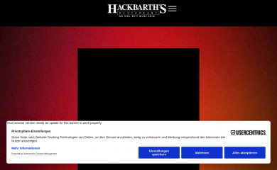 hackbarths.de screenshot