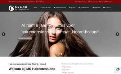 hairextensions-alkmaar.nl screenshot