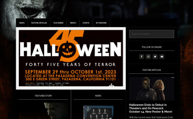 halloweenmovies.com screenshot
