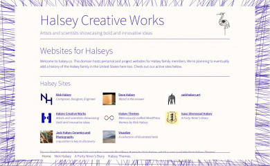 halsey.co screenshot