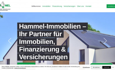 hammel-immobilien.de screenshot