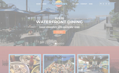 hammerheadsbarandgrille.com screenshot