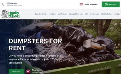 haulinnsuch.com screenshot