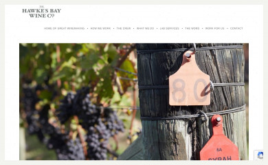 hawkesbaywineco.co.nz screenshot