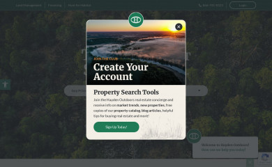 haydenoutdoors.com screenshot