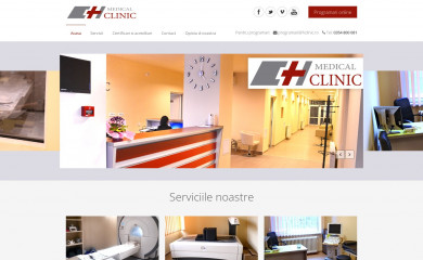 hclinic.ro screenshot
