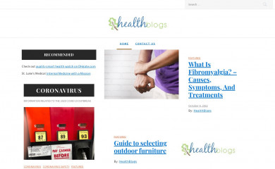 healthblogs.org screenshot
