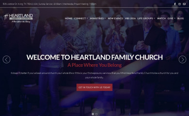 heartlandfamily.com screenshot