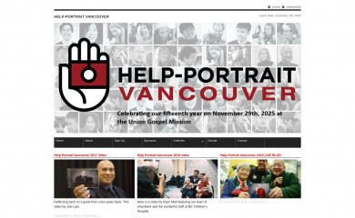 help-portrait-vancouver.com screenshot