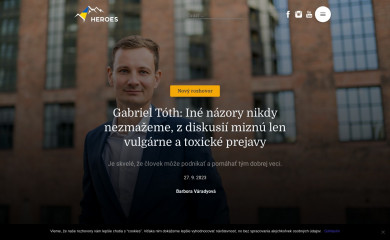 heroes.sk screenshot