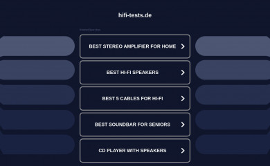 hifi-tests.de screenshot