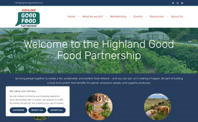 highlandgoodfood.scot screenshot