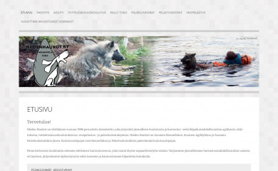 hiidenhaukut.fi screenshot