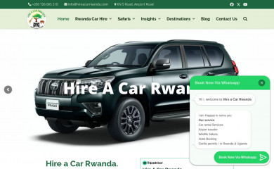 hireacarrwanda.com screenshot