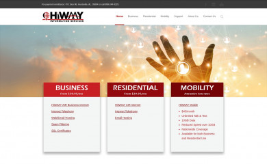 hiwaay.net screenshot