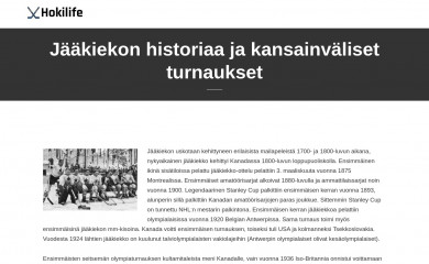 hokilife.fi screenshot