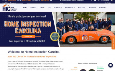 homeinspectioncarolina.com screenshot