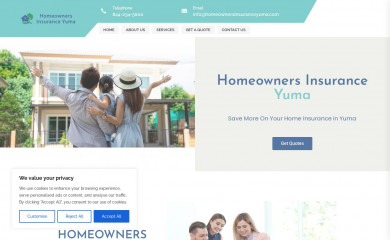 homeownersinsuranceyuma.com screenshot