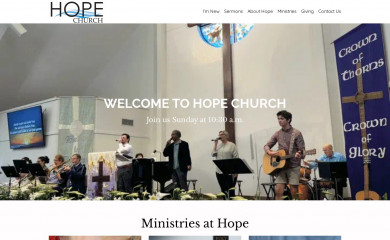 hopehouston.org screenshot