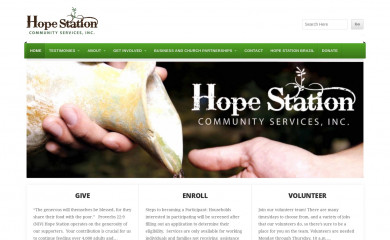 hopestationcsi.org screenshot