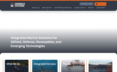 hornbeckoffshore.com screenshot