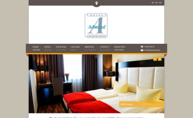 hoteladmiral.de screenshot
