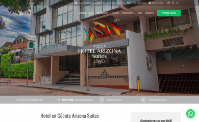 hotelarizonasuites.com screenshot