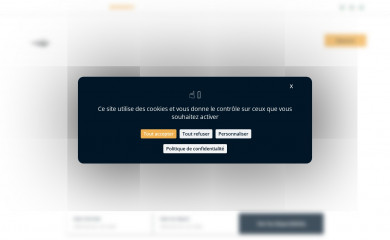 hoteldelaplage.com screenshot