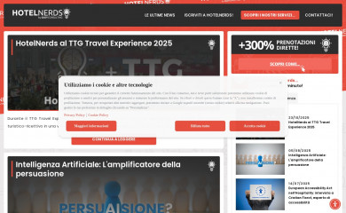 hotelnerds.it screenshot