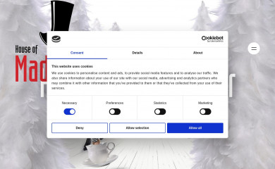 houseofmadhatter.se screenshot