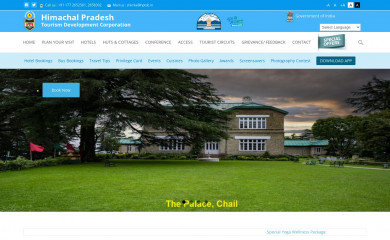hptdc.in screenshot