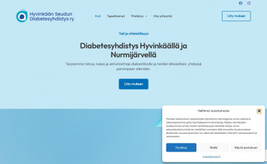 hsdiabetes.fi screenshot
