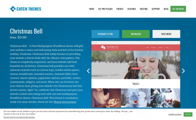 https://catchthemes.com/themes/christmas-bell/ screenshot