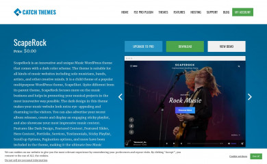https://catchthemes.com/themes/scaperock/ screenshot