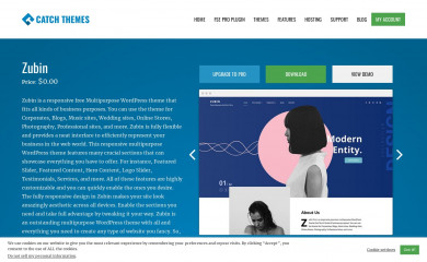 https://catchthemes.com/themes/zubin/ screenshot