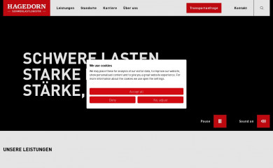 hueffermann.com screenshot